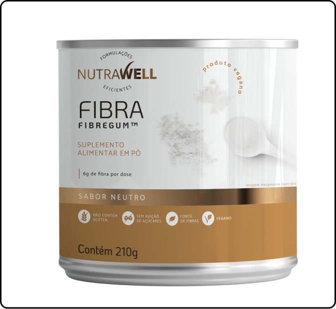 Pão sem glúten e com fibra neutra da nutrawell